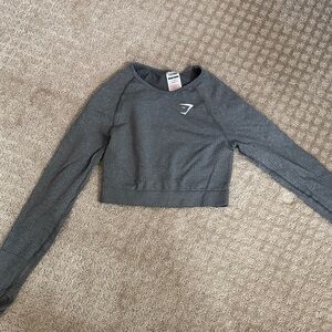 Gymshark long sleeve crop top